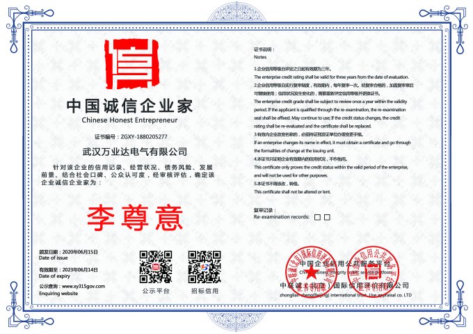 中國誠信企業(yè)家